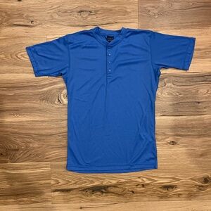 Vintage Patagonia Capilene Henley T Shirt Medium Blue